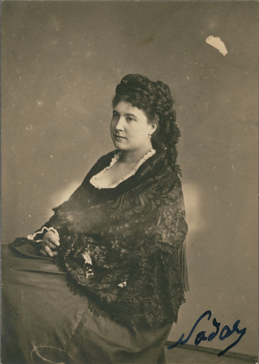 [Judith Gautier] av Nadar [Gaspard Félix Tournachon]