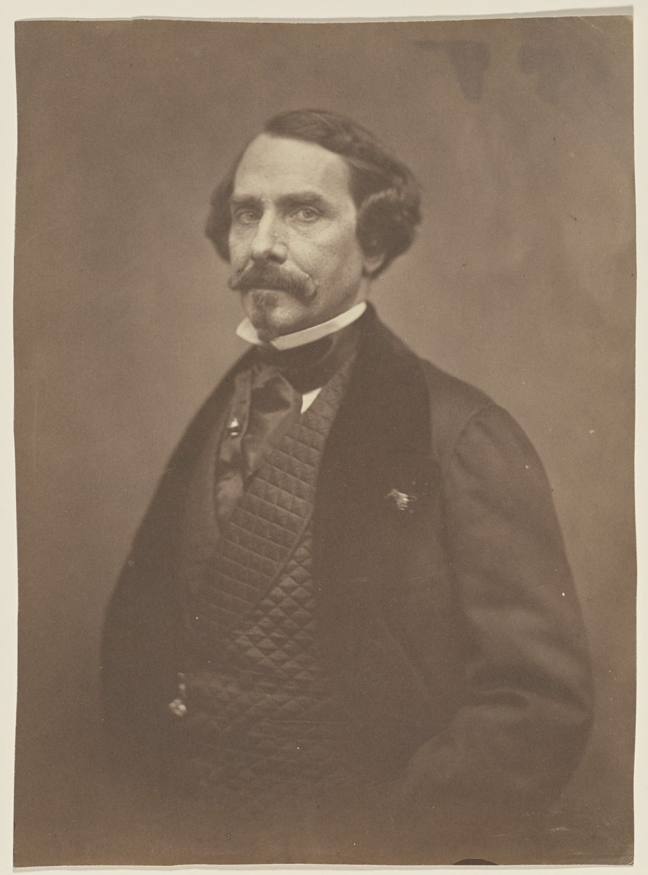 Jules Lecomte, journalist av Nadar [Gaspard Félix Tournachon]