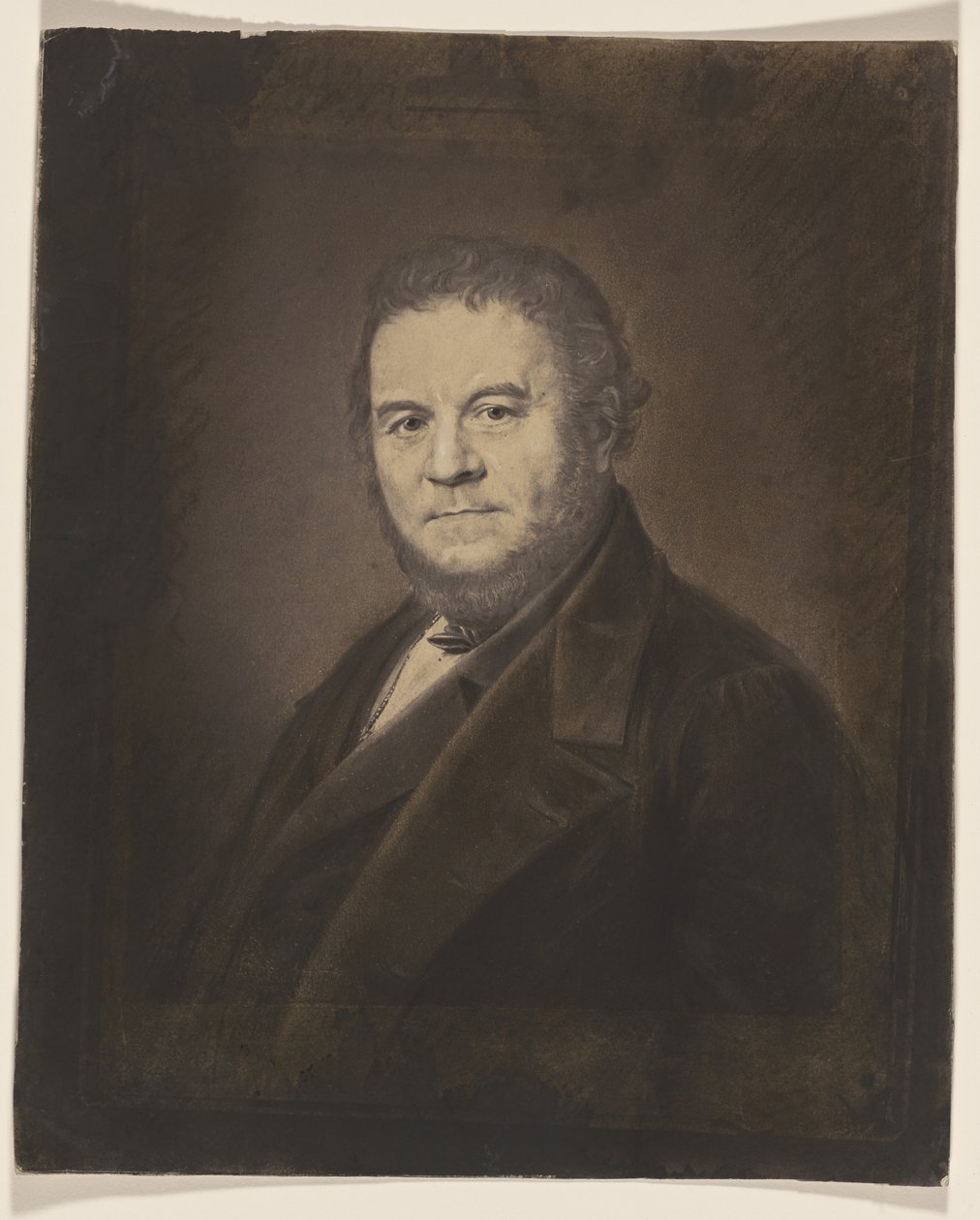 [Marie-Henri] Beyle (Stendhal) av Nadar [Gaspard Félix Tournachon]