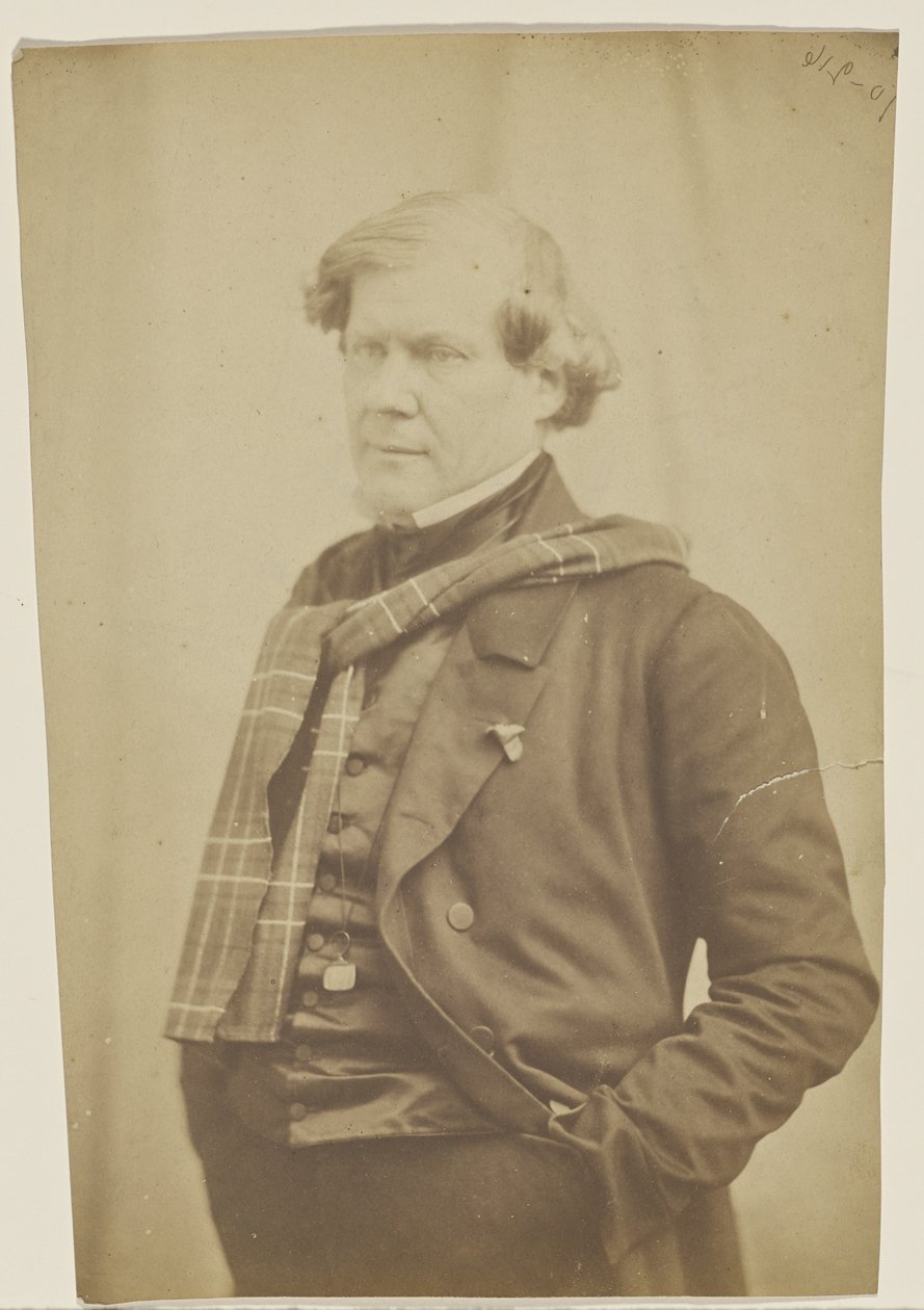 Paul Lacroix, "Bibliophile Jacobi", litteraturvetare av Nadar [Gaspard Félix Tournachon]