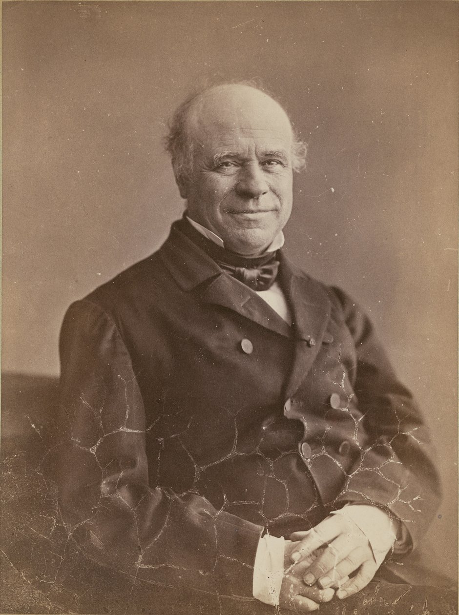 Silvestre de Sacy av Nadar [Gaspard Félix Tournachon]