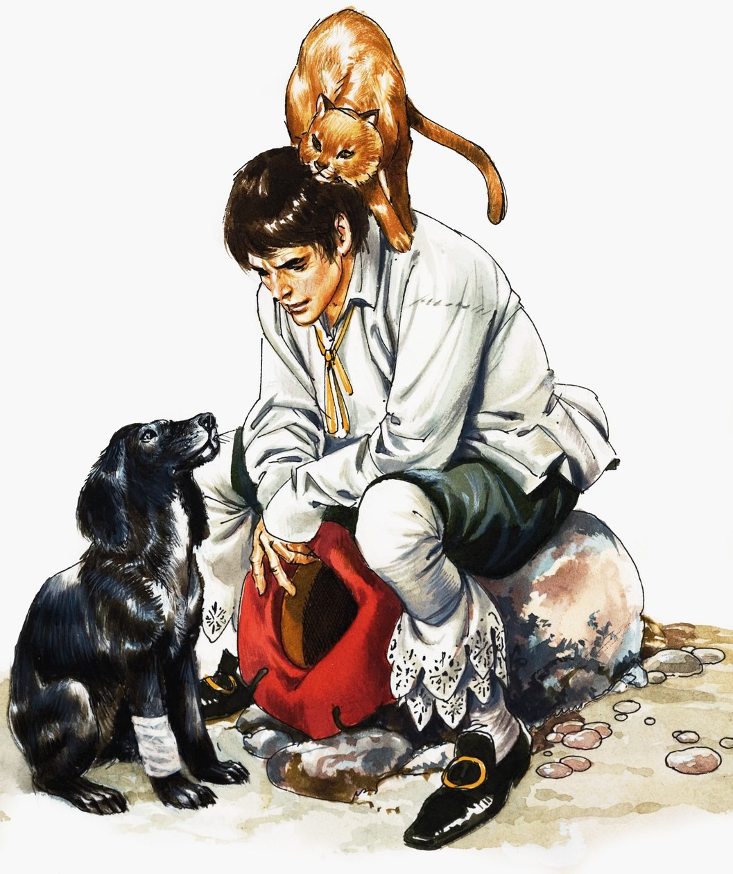 Dick Whittington () plus katt och hund av Nadir Quinto