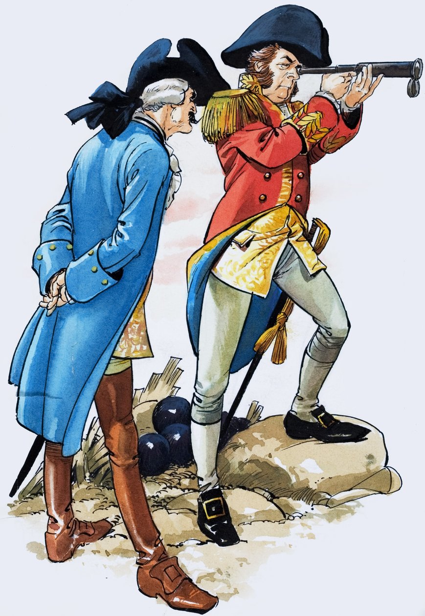 Baron Münchhausens underbara äventyr (gouache på papper) av Nadir Quinto