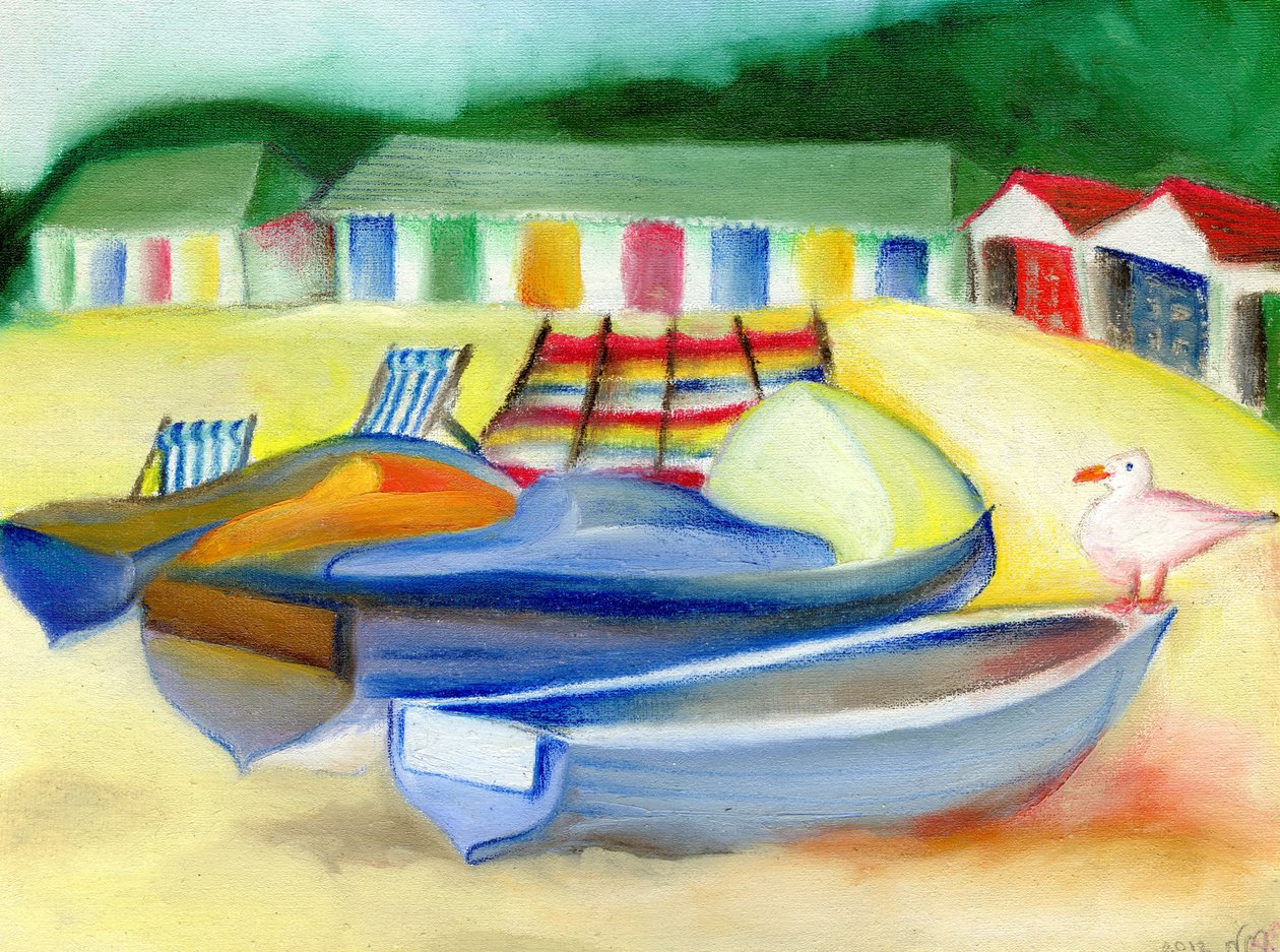 Durley Chine Seagull, 2012, av Nancy Moniz Charalambous