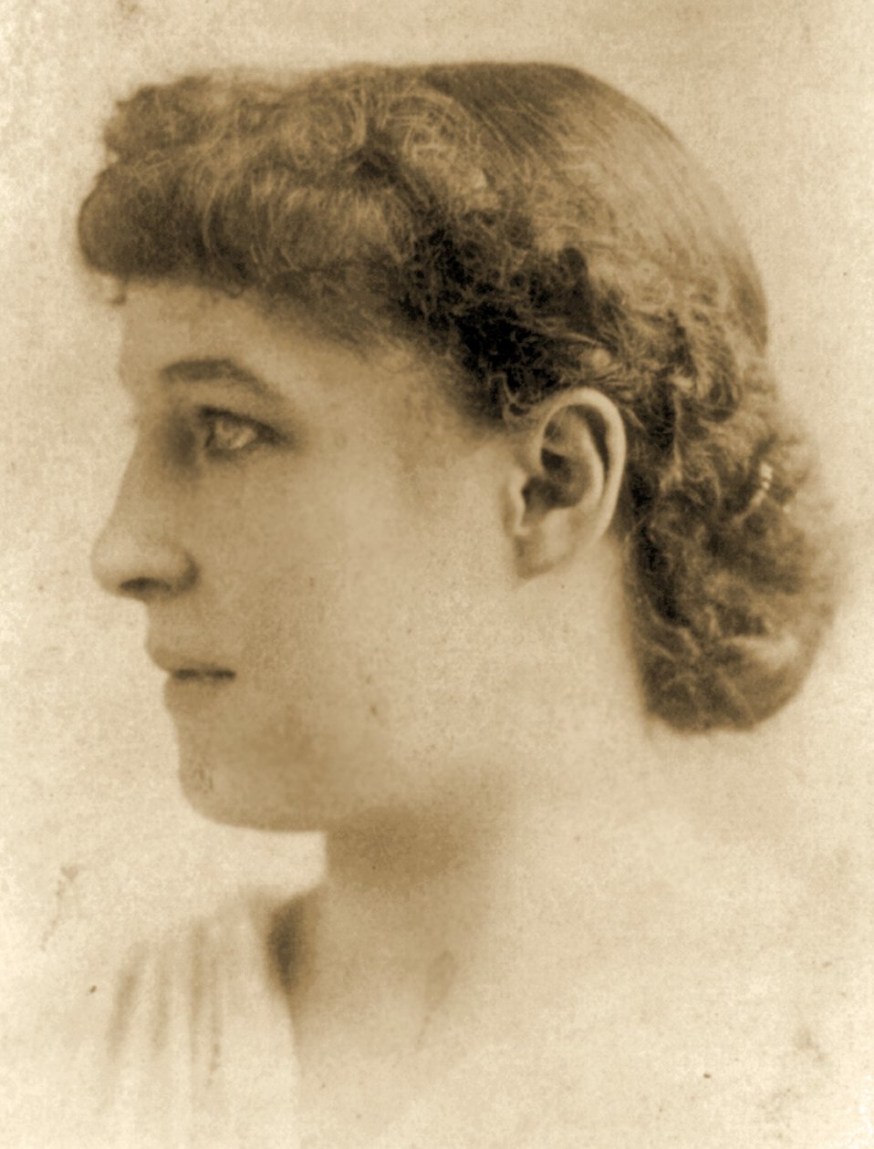 Porträtt av Lillie Langtry, ca 1887 av Napoleon Sarony
