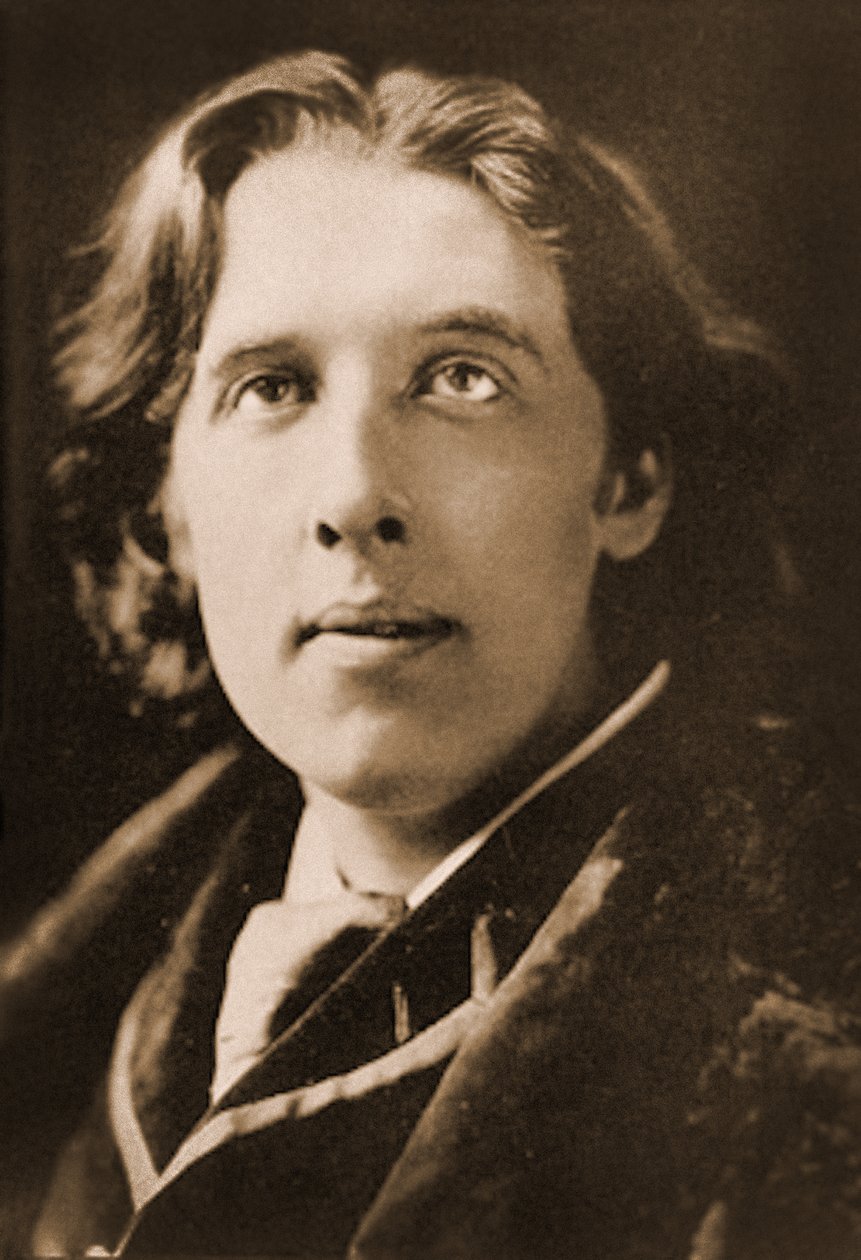 Porträtt av Oscar Wilde, ca 1883 av Napoleon Sarony