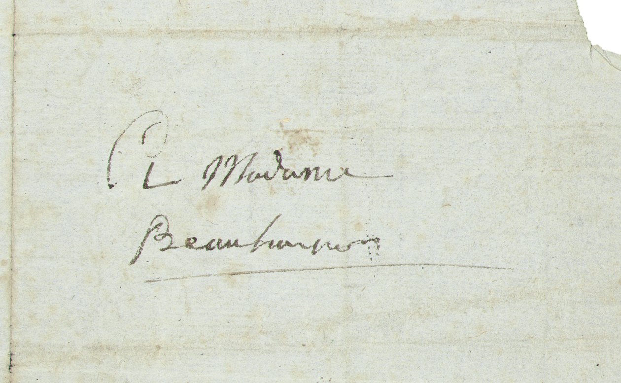 Brev till Josephine de Beauharnais av Napoleon Bonaparte