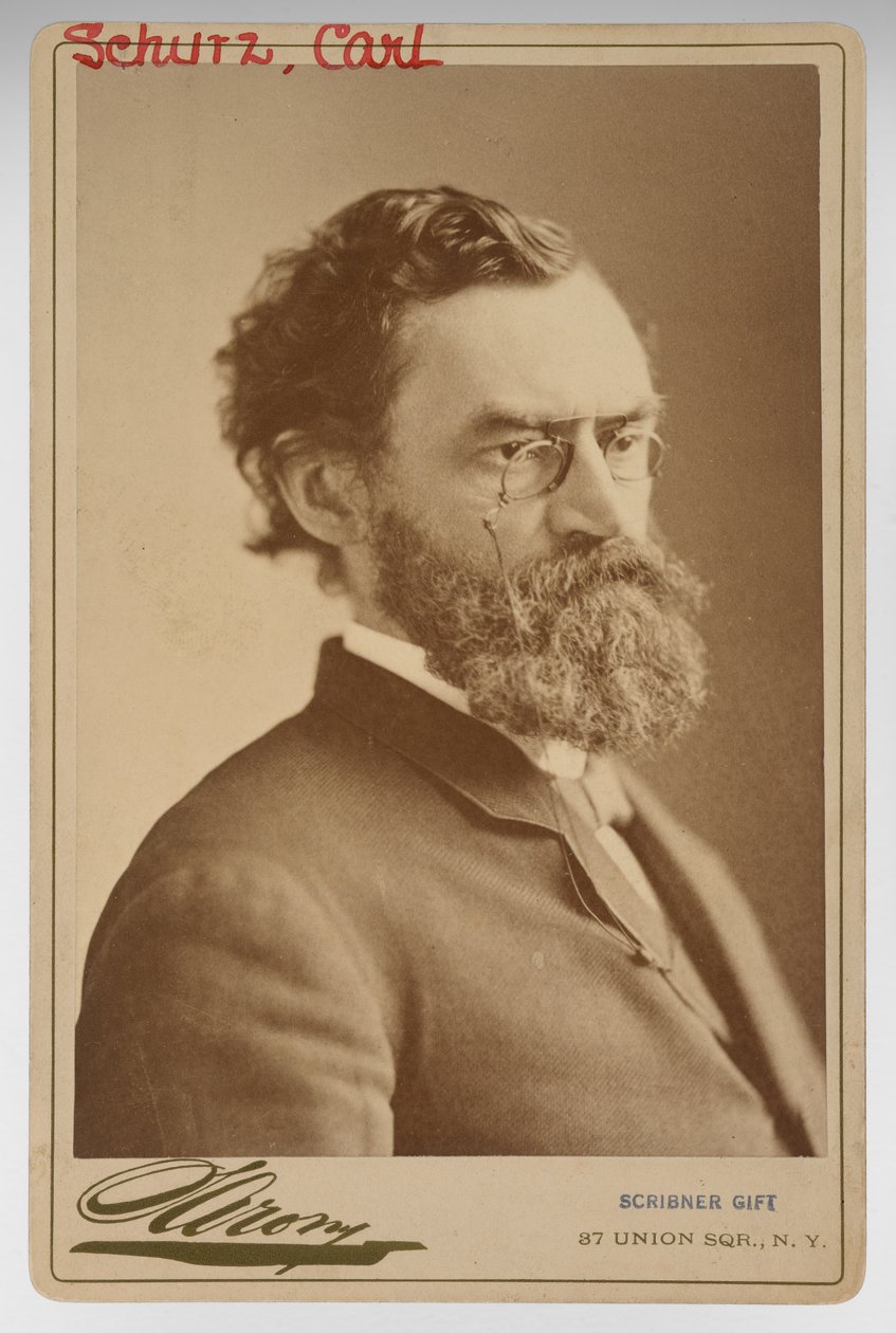 Carl Schurz av Napoleon Sarony
