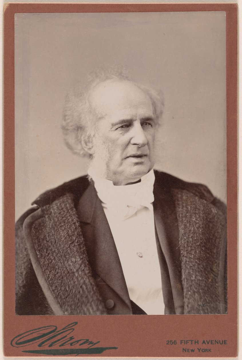 Cornelius Vanderbilt av Napoleon Sarony