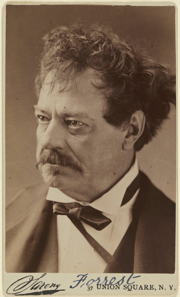 Edwin Forrest av Napoleon Sarony