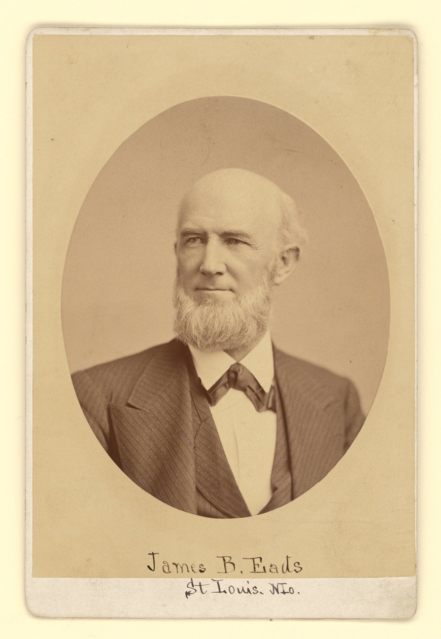 James Buchanan Eads av Napoleon Sarony