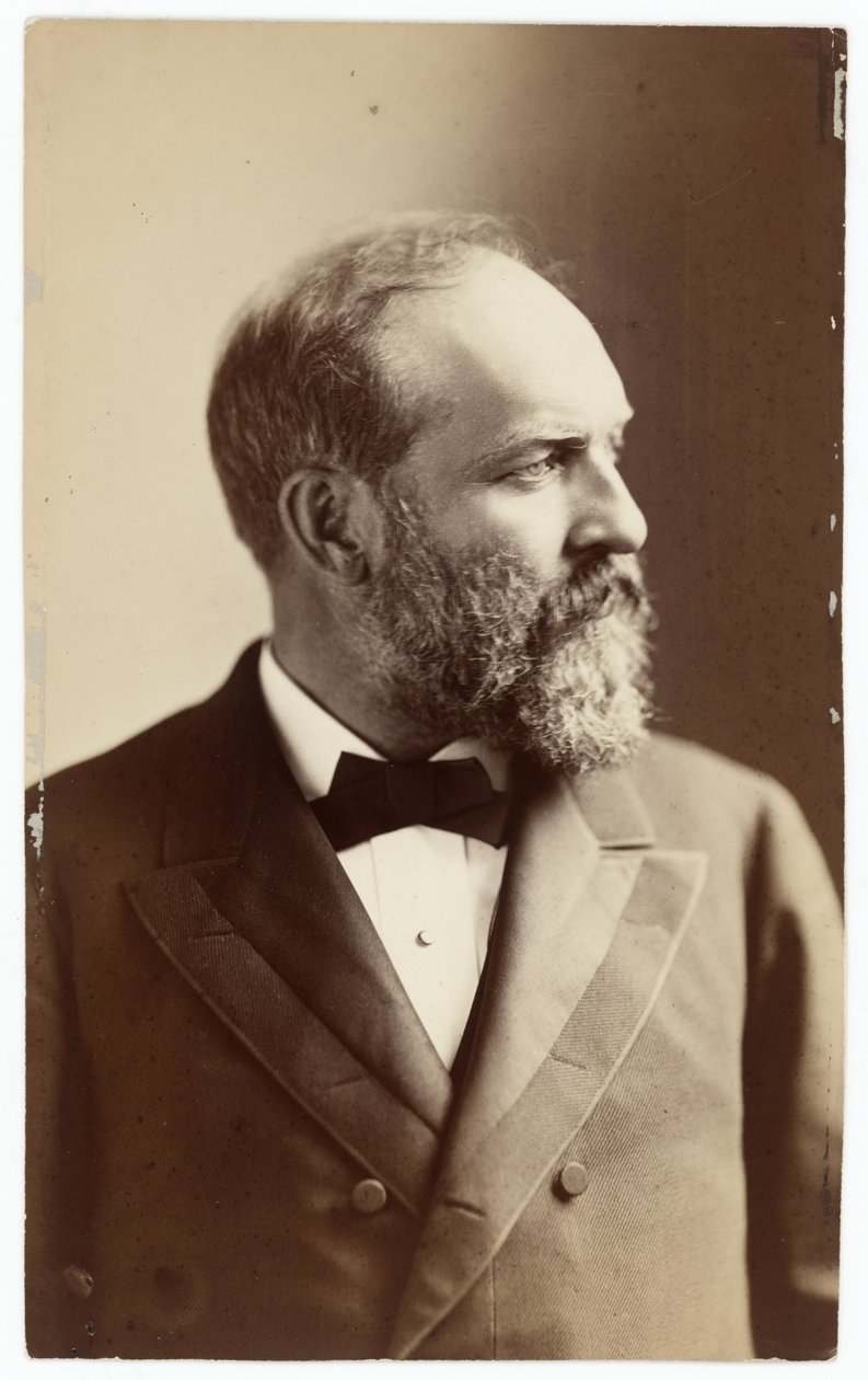 James Garfield av Napoleon Sarony