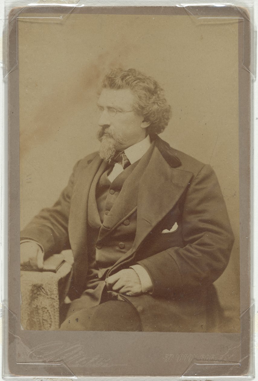Matthew B. Brady av Napoleon Sarony