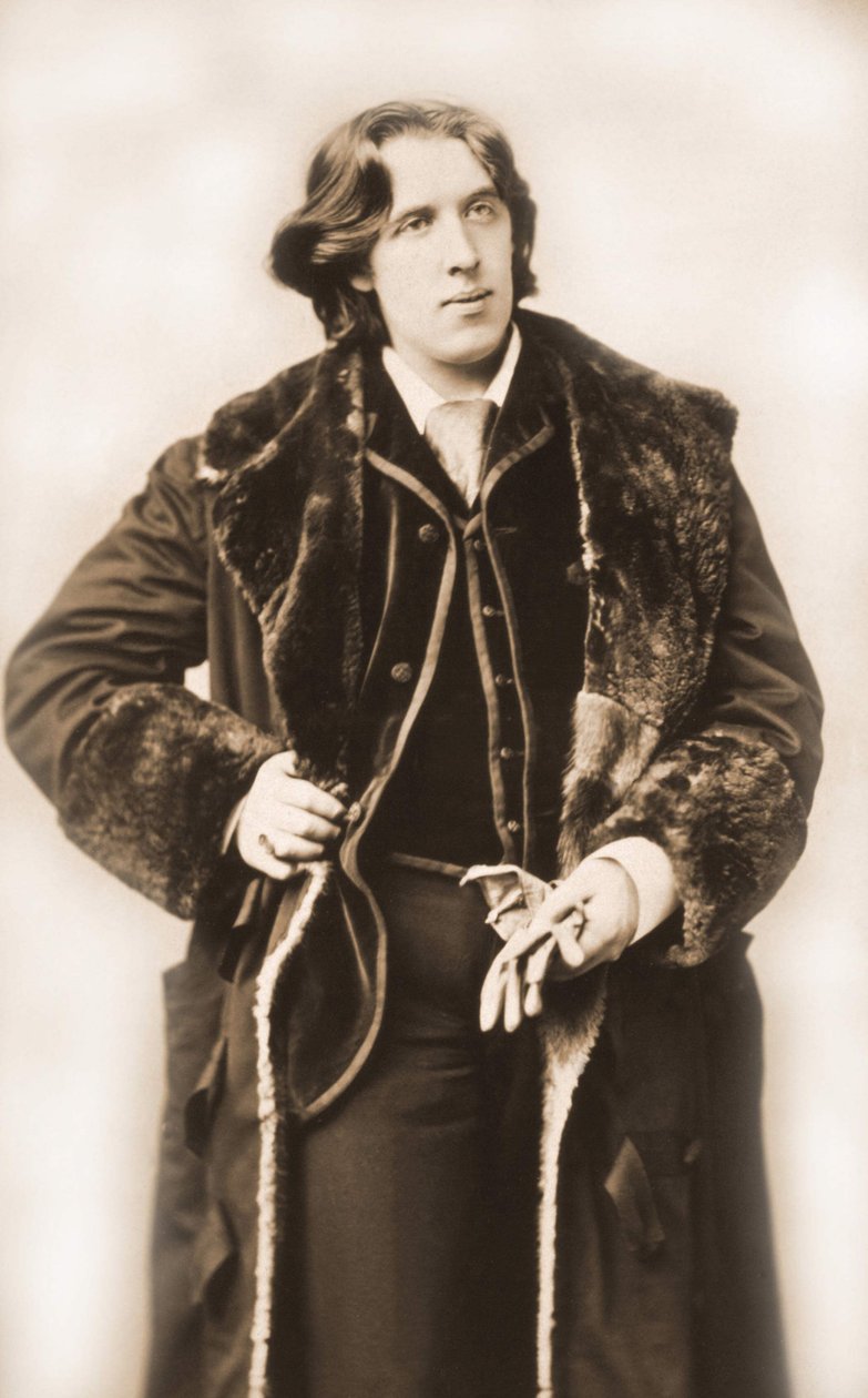 Oscar Wilde (1854 - 1900) omkring 1882 av Napoleon Sarony (1821 - 1896). av Napoleon Sarony