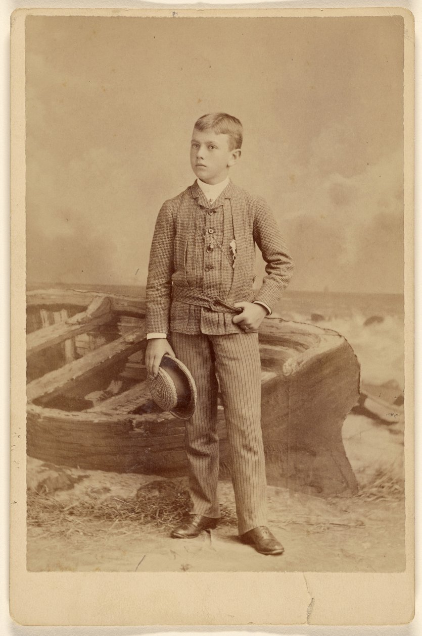 William Gay Skiddy, 14 år gammal - mars 85 av Napoleon Sarony