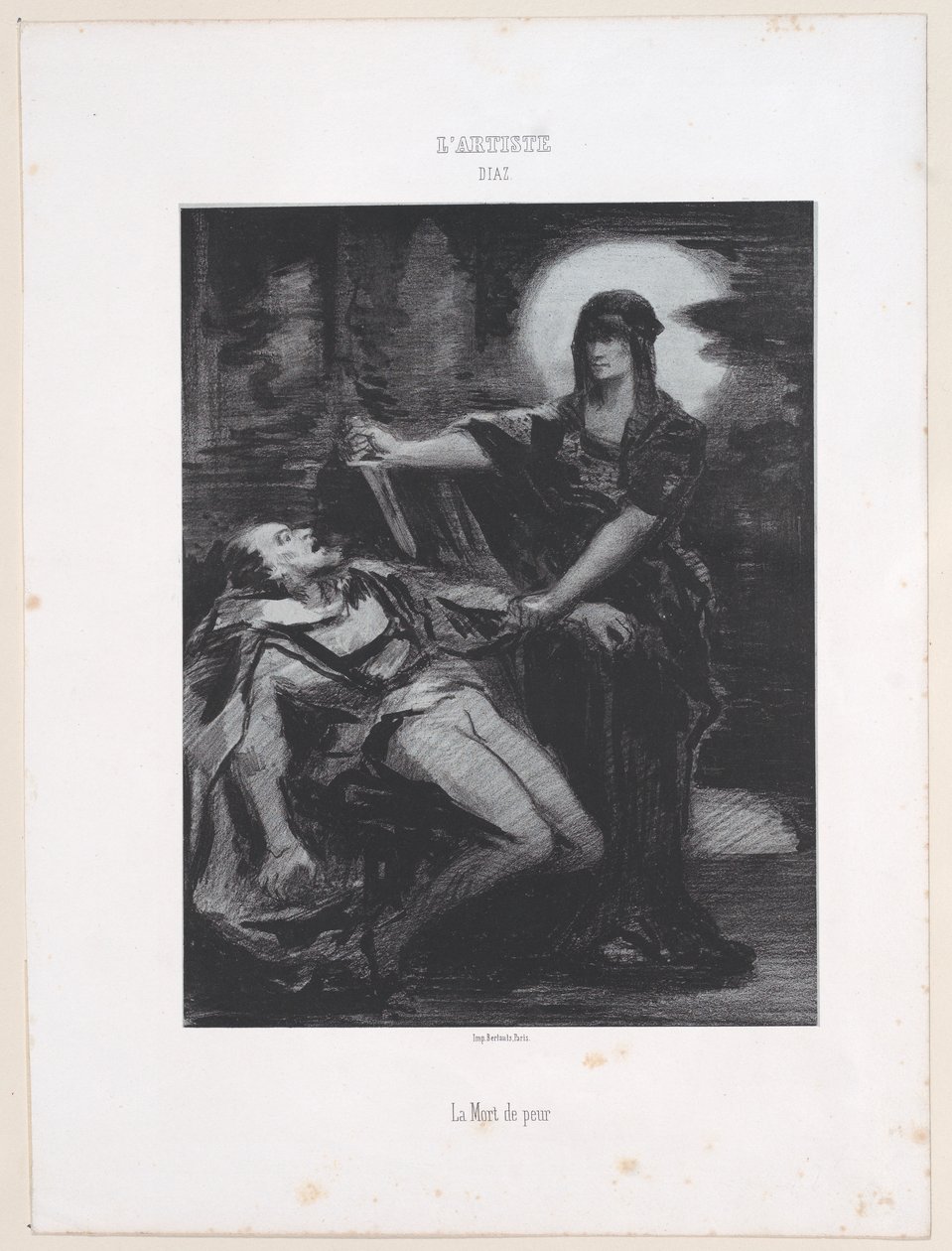 Rädslas död, 1830-76., 1830-76. av Narcisse Virgile Diaz de la Peña