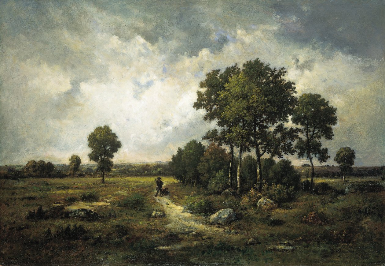 Jägaren, 1871 av Narcisse Virgile Diaz de la Peña