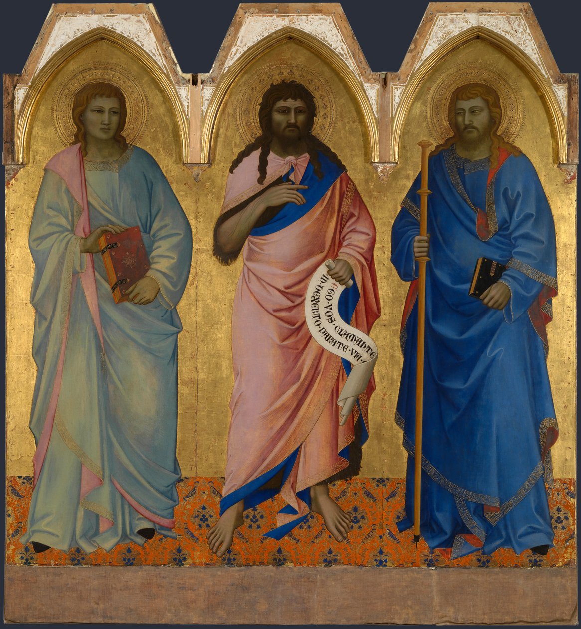 Tre heliga av Nardo di Cione