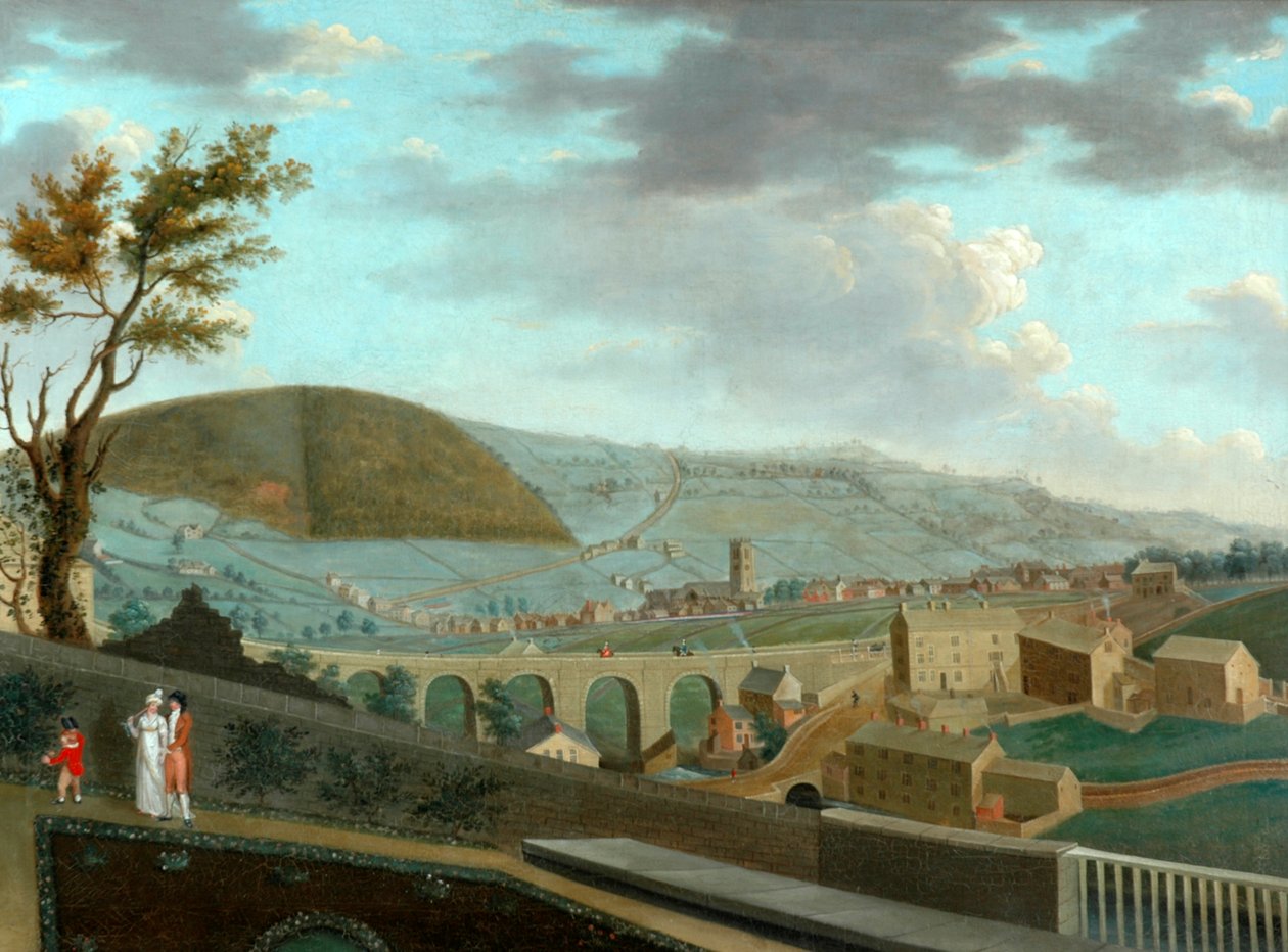 North-West View of Halifax, c.1810 av Nathan Theodore Fielding