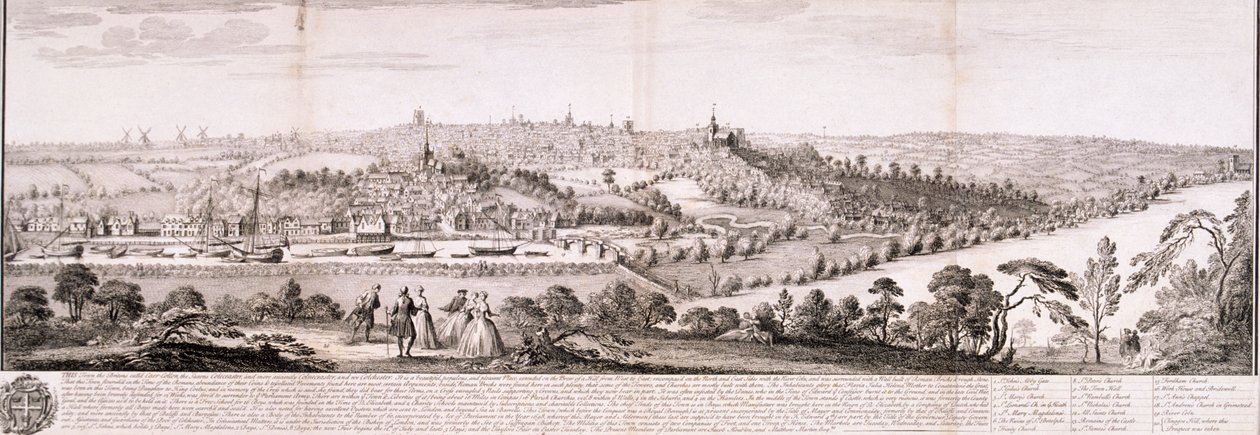 Colchester, Essex av Nathaniel Buck