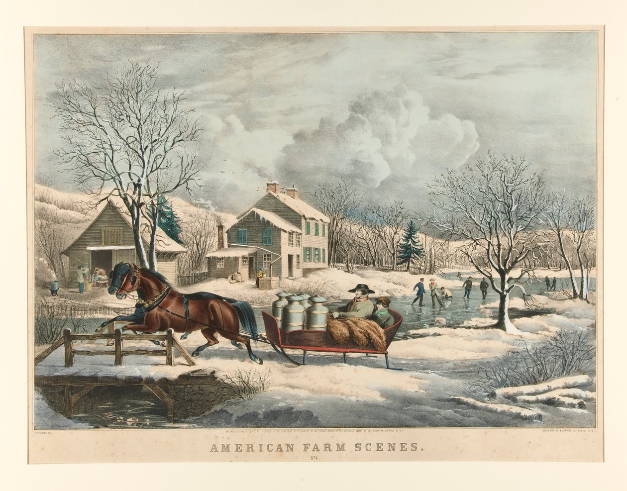 American Farm Scenes./ No.4 av Nathaniel Currier