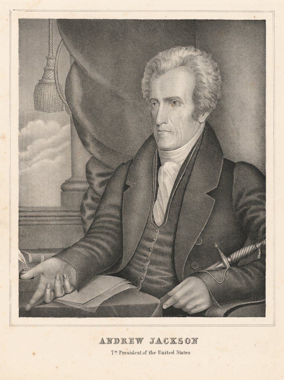 Andrew Jackson av Nathaniel Currier