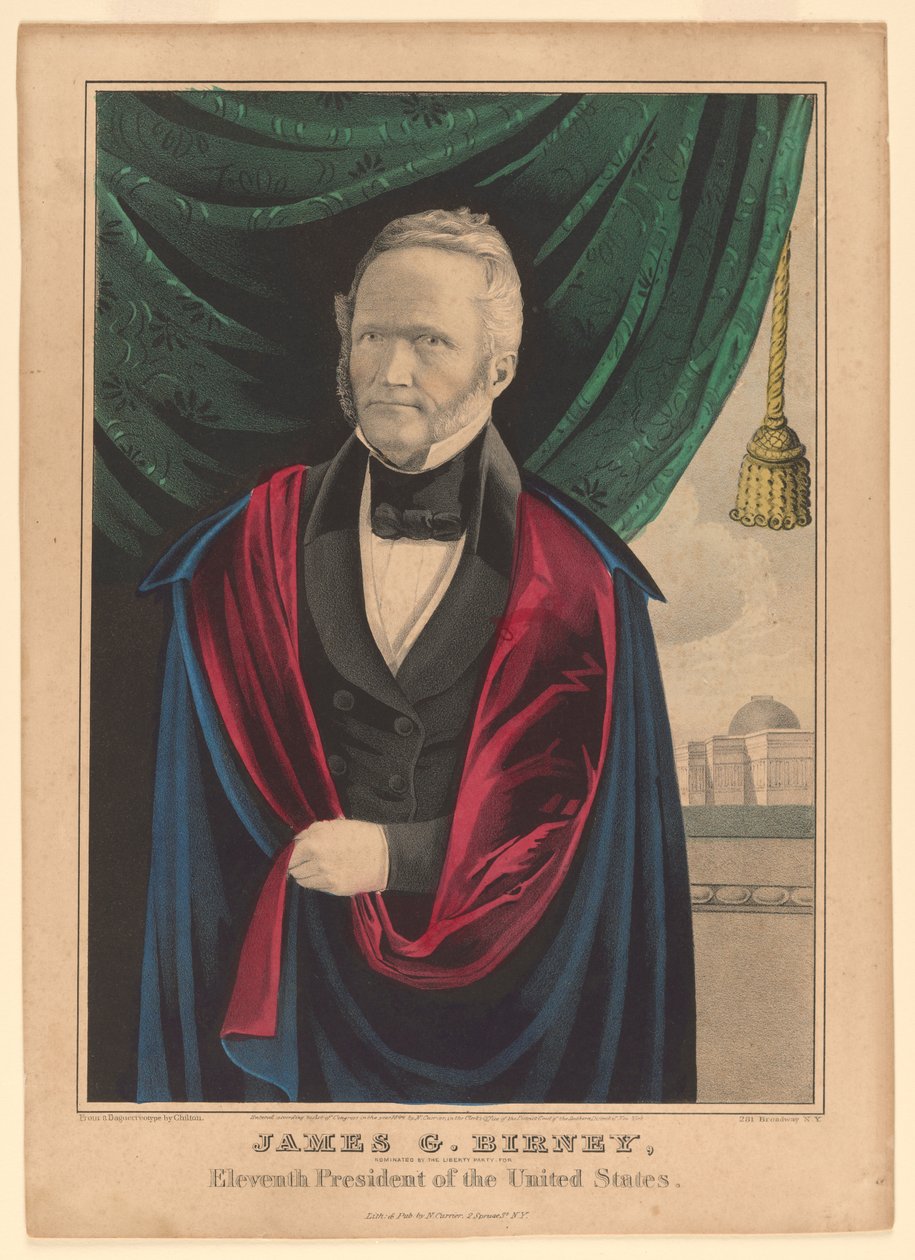 James G. Birney av Nathaniel Currier