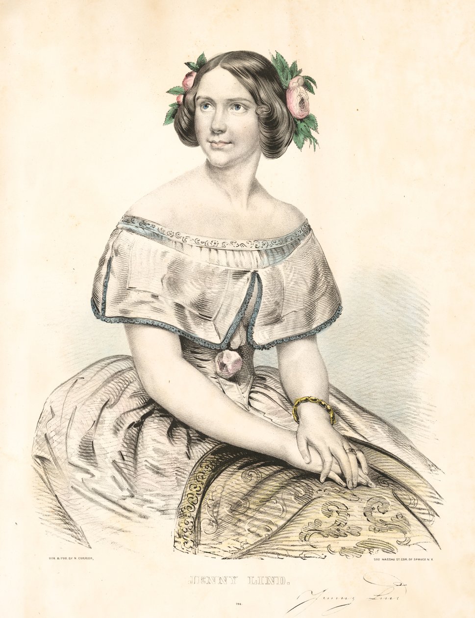 Jenny Lind av Nathaniel Currier