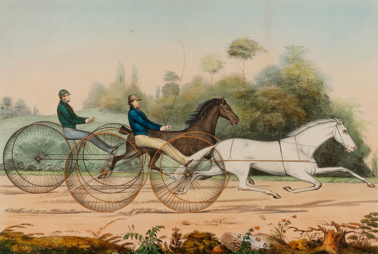 Lady Suffolk och Lady Moskva av Nathaniel Currier