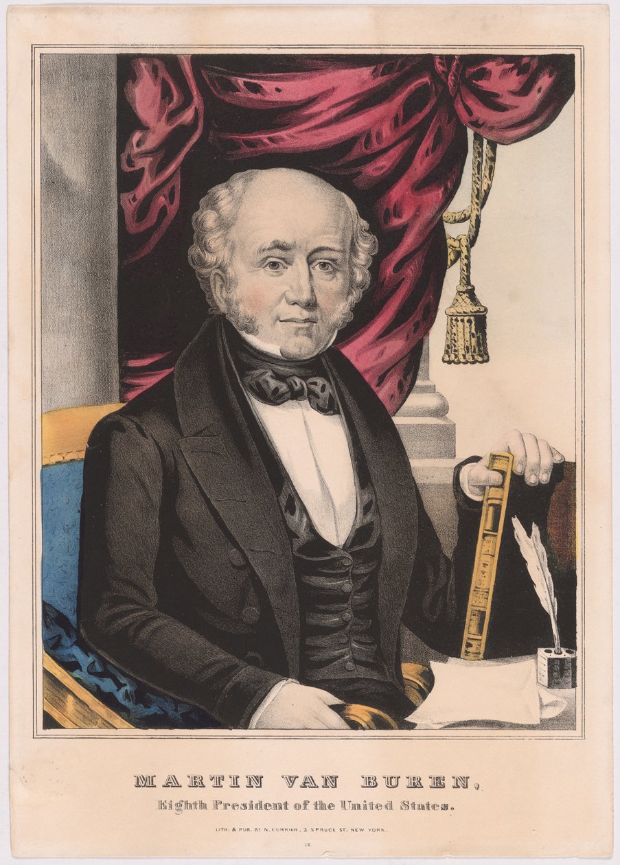Martin Van Buren av Nathaniel Currier