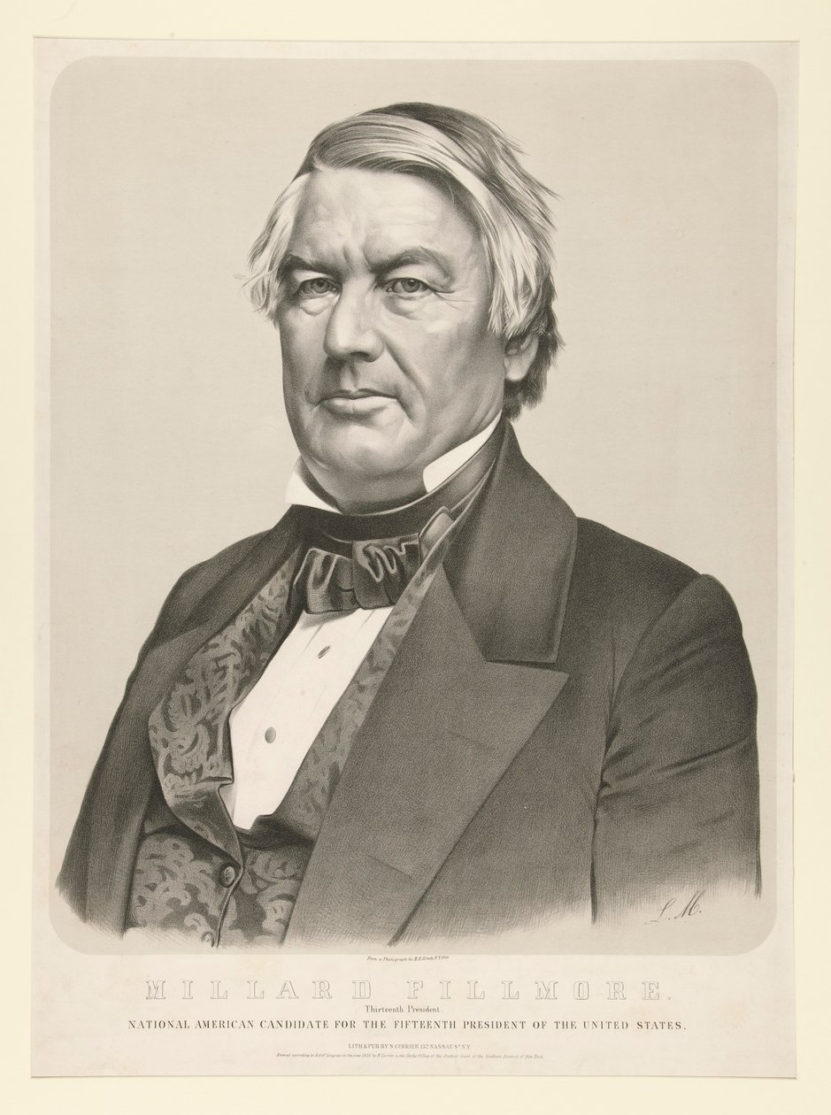 Millard Fillmore, trettonde president av Nathaniel Currier