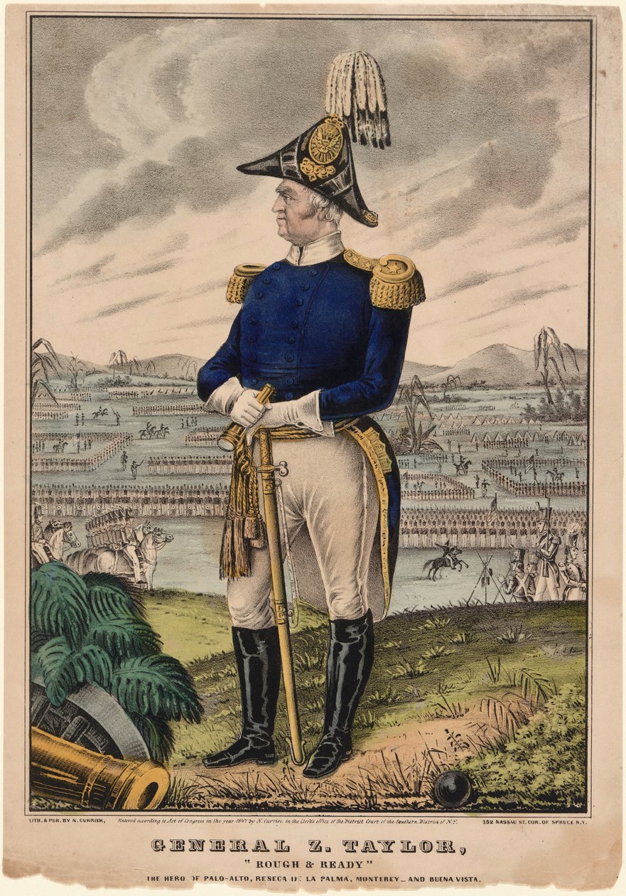 Zachary Taylor av Nathaniel Currier