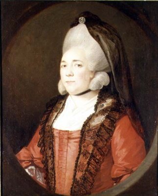 Mrs Burbridge från Staverton, Northants av Nathaniel Dance Holland