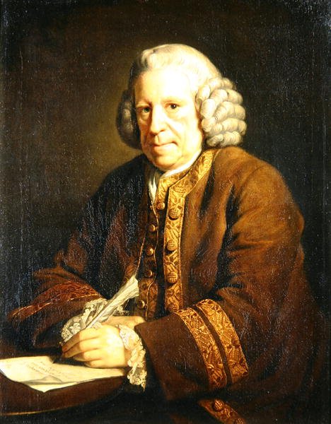 Porträtt av en skrivande man (olja på duk) av Nathaniel Dance Holland