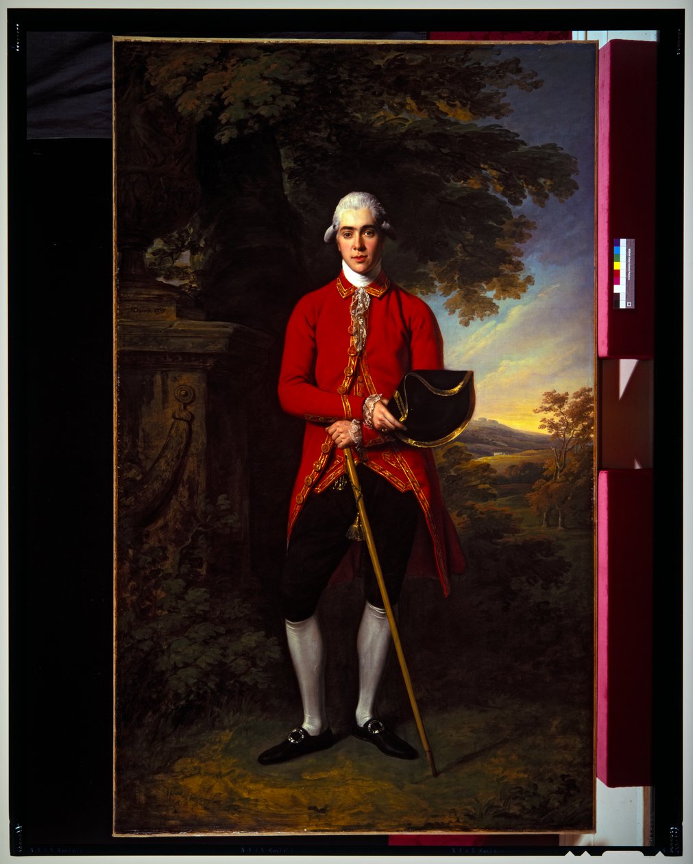 Porträtt av Thomas Assheton-Smith (duk) av Nathaniel Dance