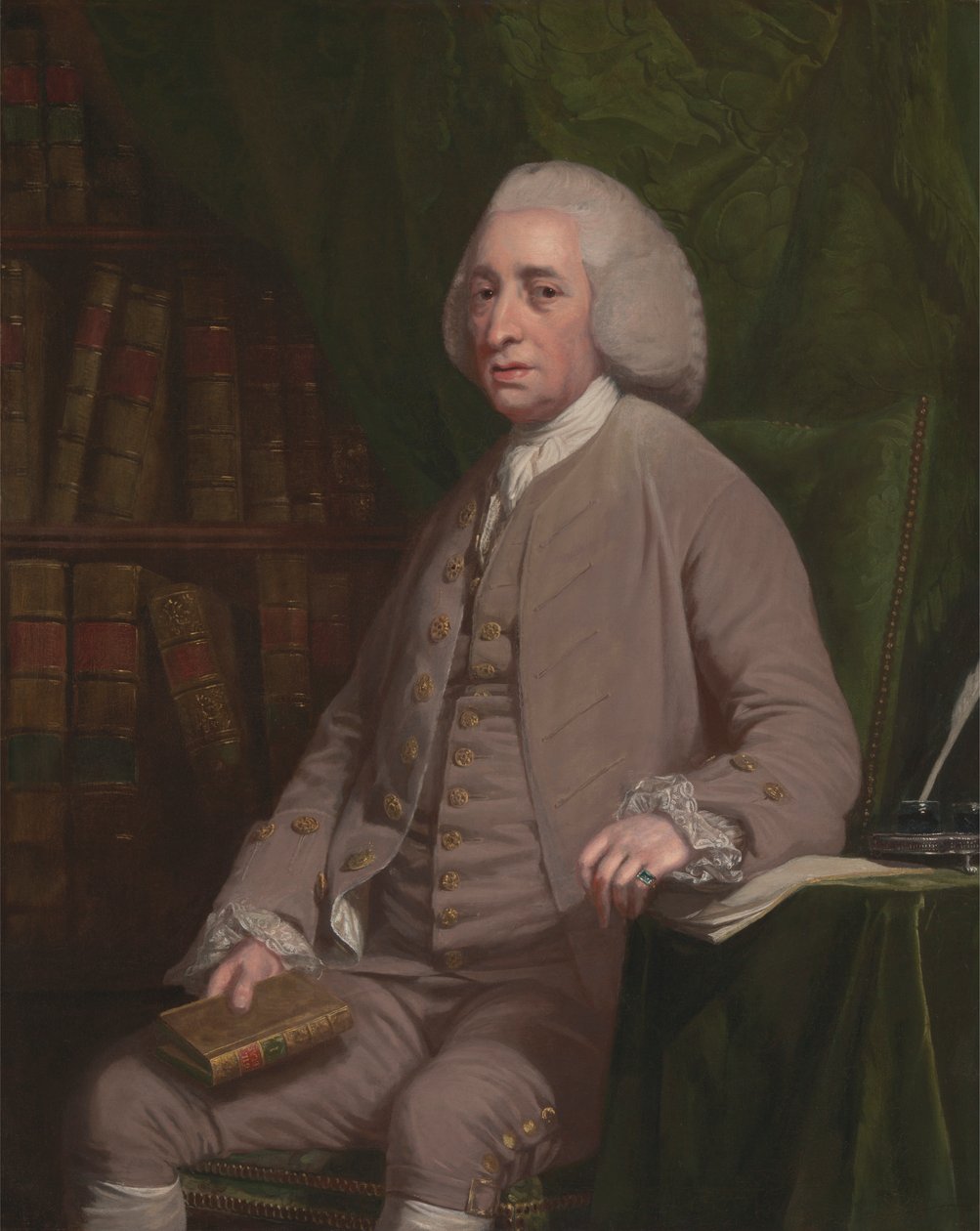 Tobias Smollett av Nathaniel Dance