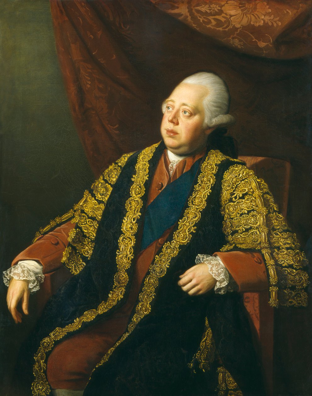 Frederick North, 2:e earl av Guilford av Nathaniel Dance Holland