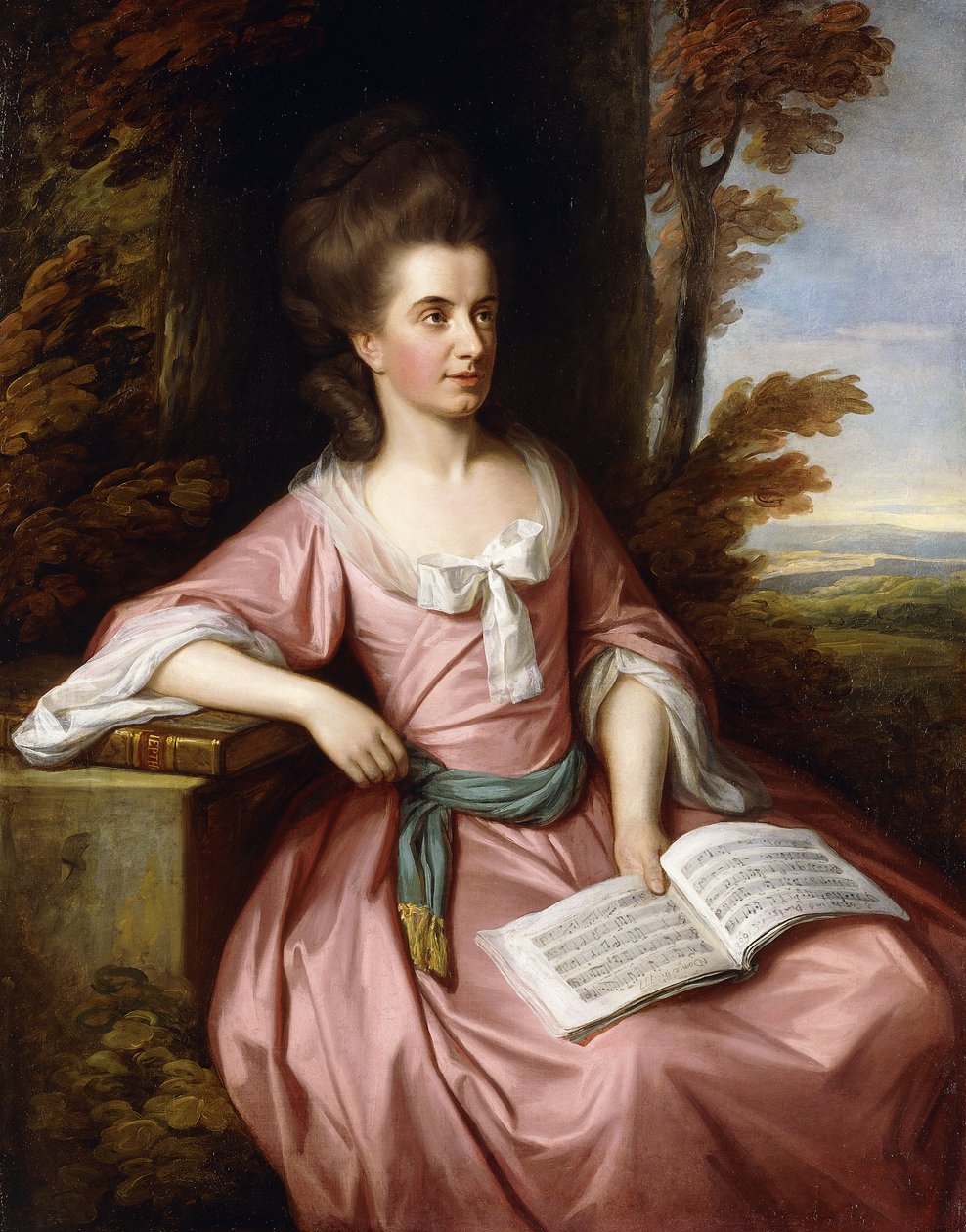 Porträtt av Martha Ray av Nathaniel Dance Holland