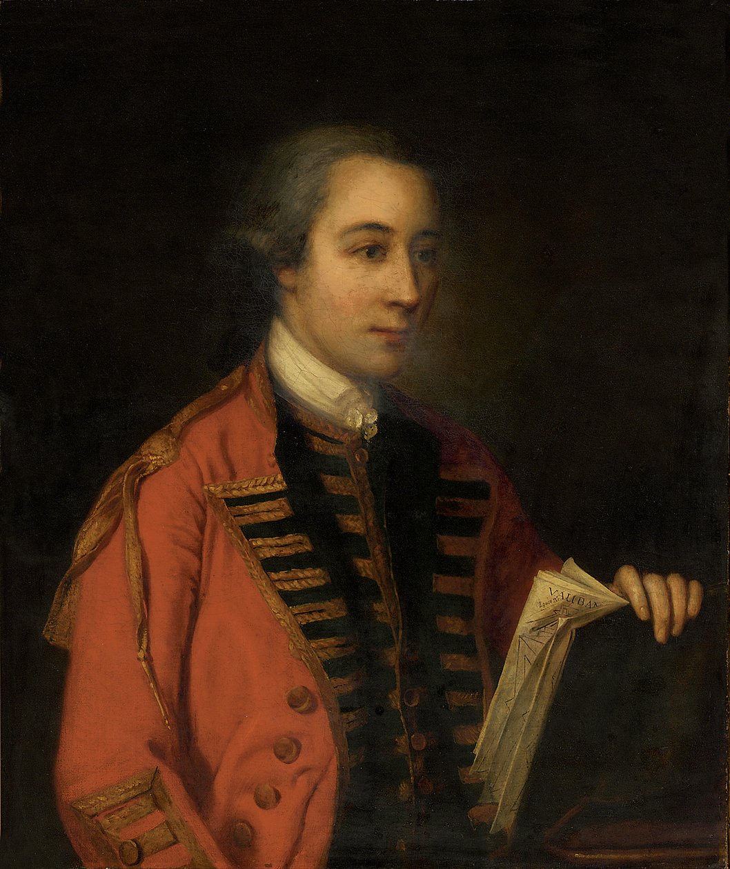 Porträtt av earlen av Ormonde, halvlängd, i militäruniform av Nathaniel Dance Holland