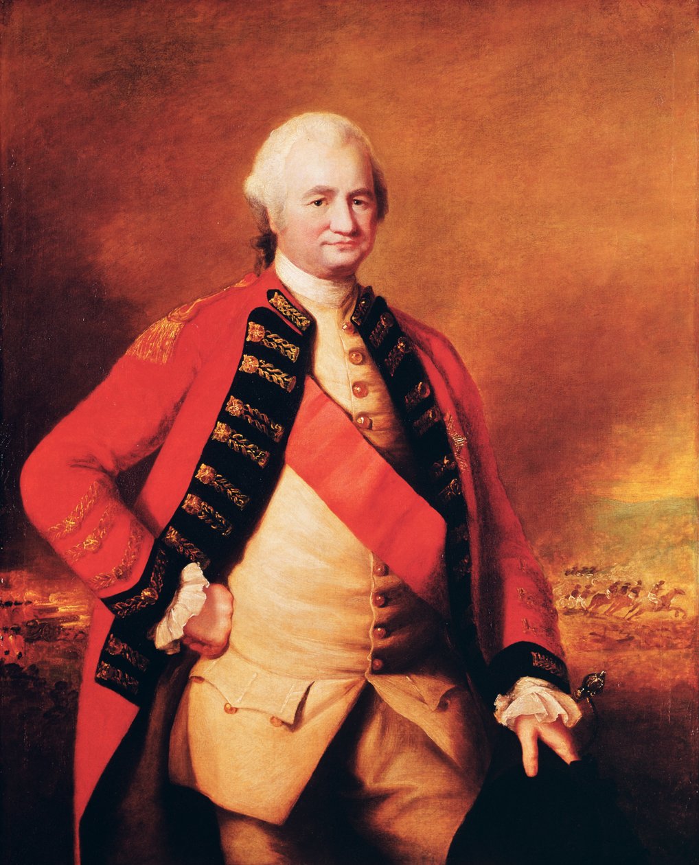 Robert Clive (1725-74) 1:e baron Clive, ca 1773 av Nathaniel Dance Holland