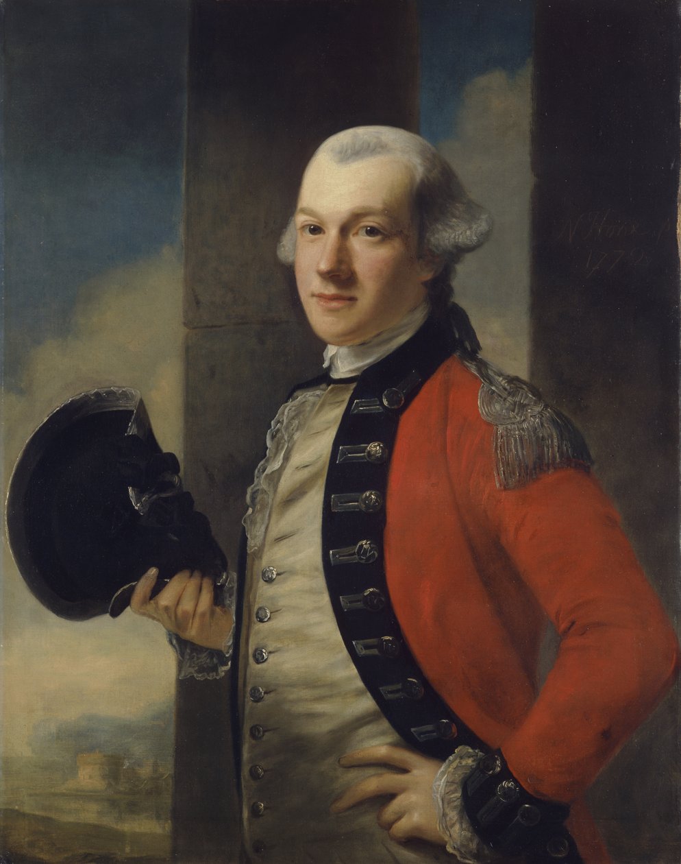 Överste Thomas Aubrey av Nathaniel Hone