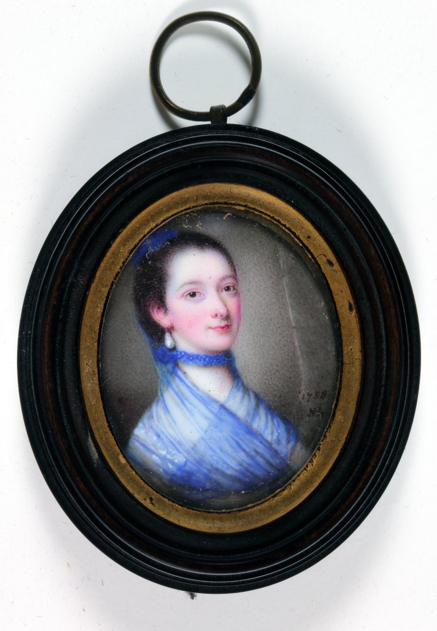 Lady Henrietta Cavendish Bentinck, senare grevinna av Stamford av Nathaniel Hone