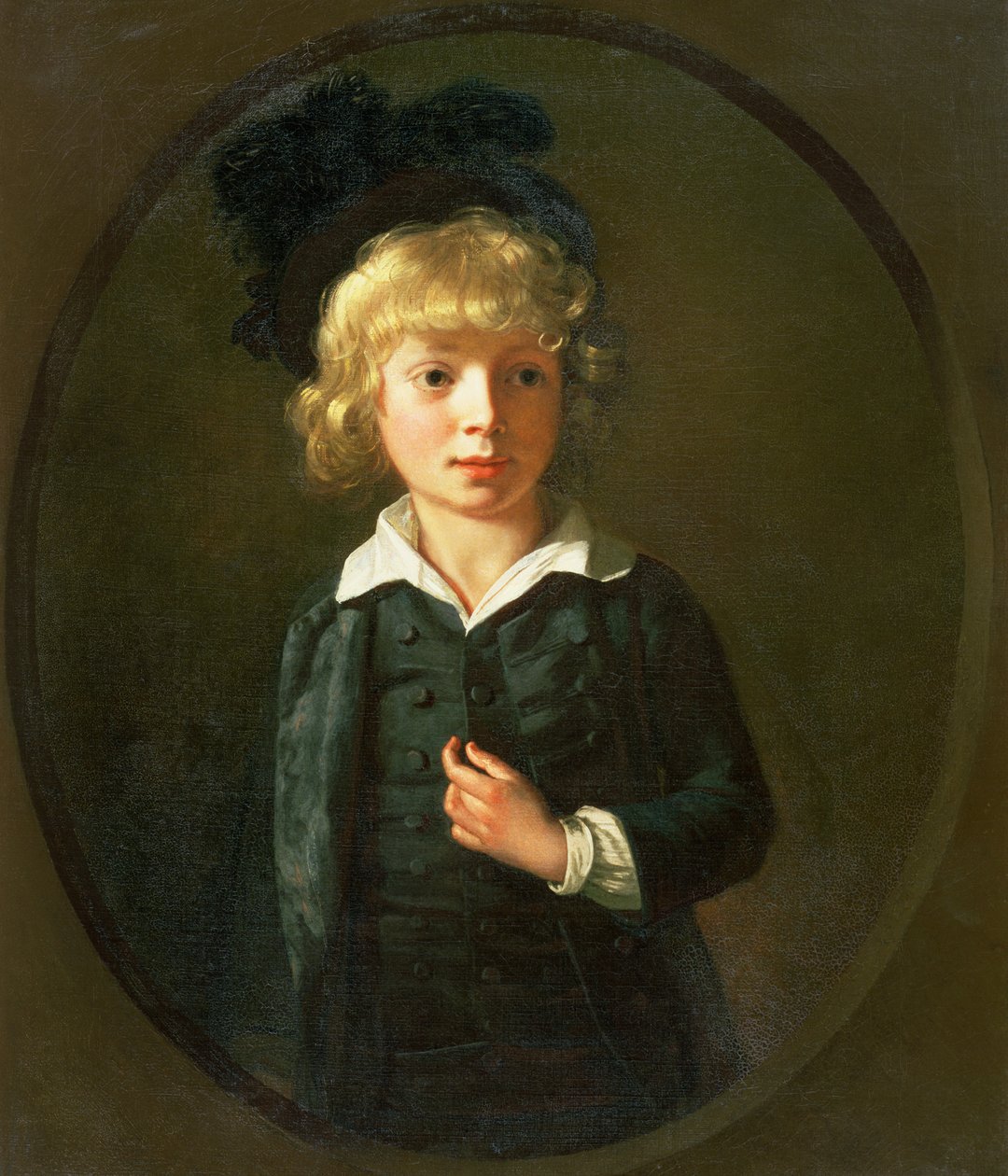 Porträtt av en pojke av Nathaniel Hone