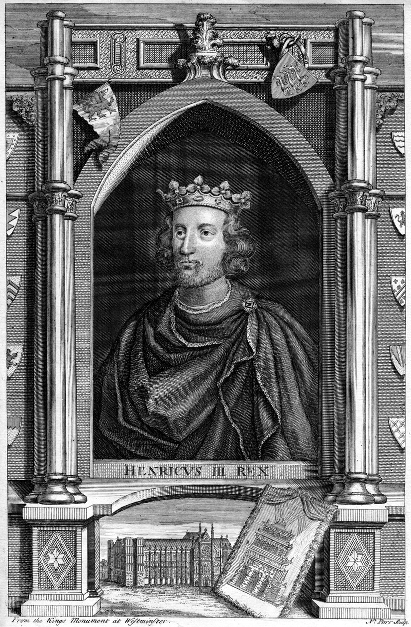 Henrik III, kung av England. av Nathaniel Parr