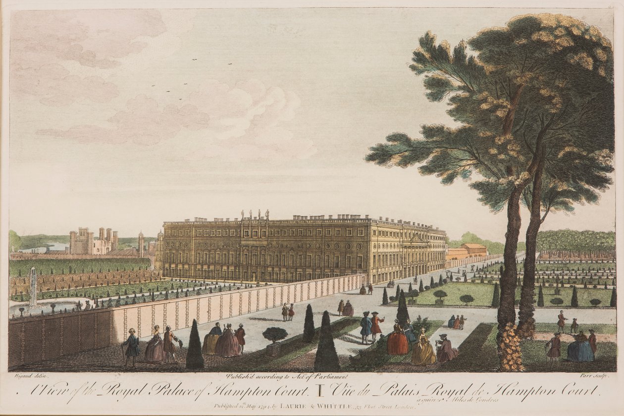 Kungliga palatset i Hampton Court av Nathaniel Parr