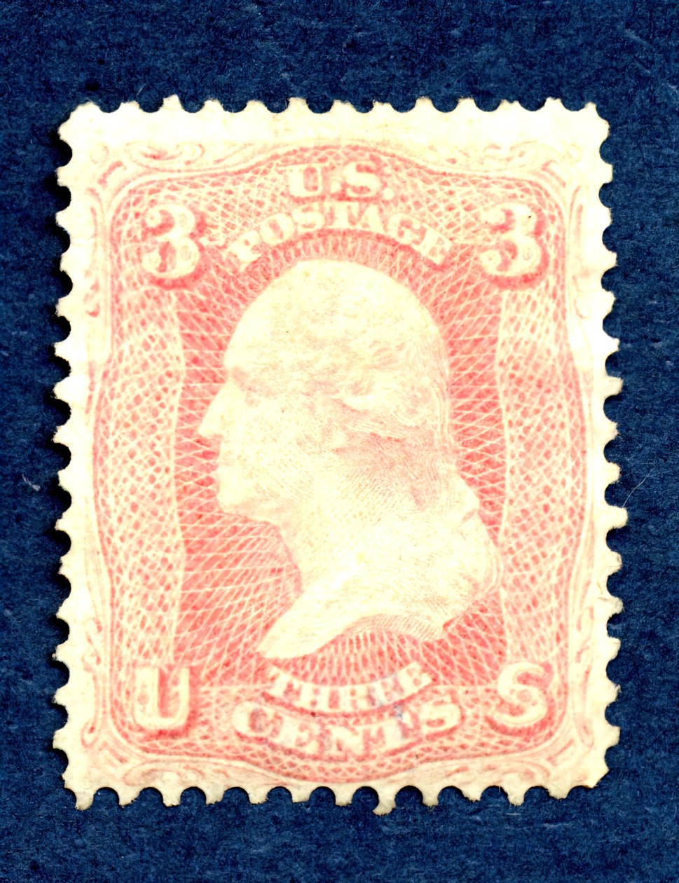 3c Washington singel, 17 augusti 1861. av National Bank Note Company