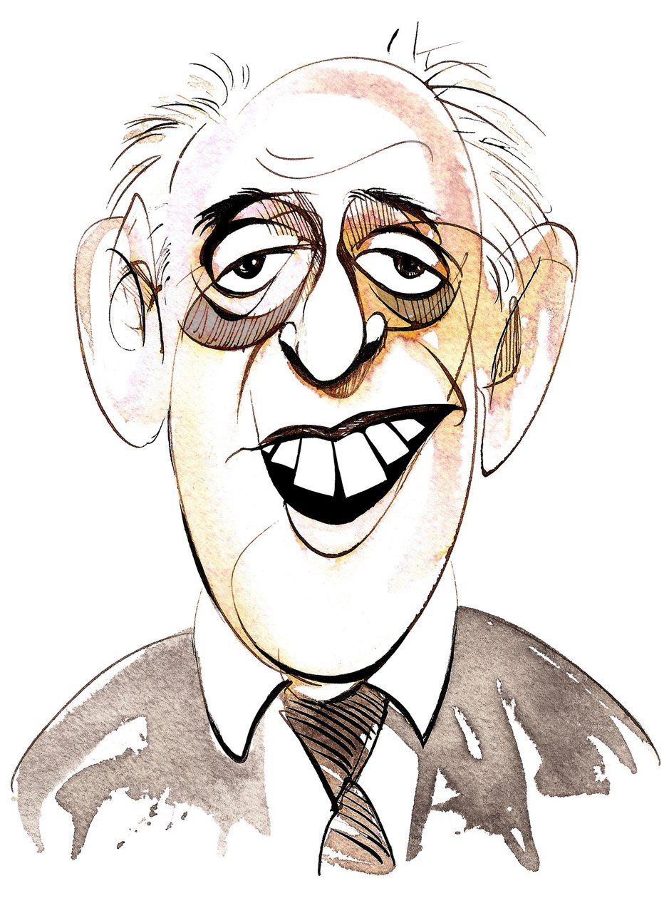 Alastair Sim - skotsk komisk skådespelare, 1900 - 1976 av Neale Osborne