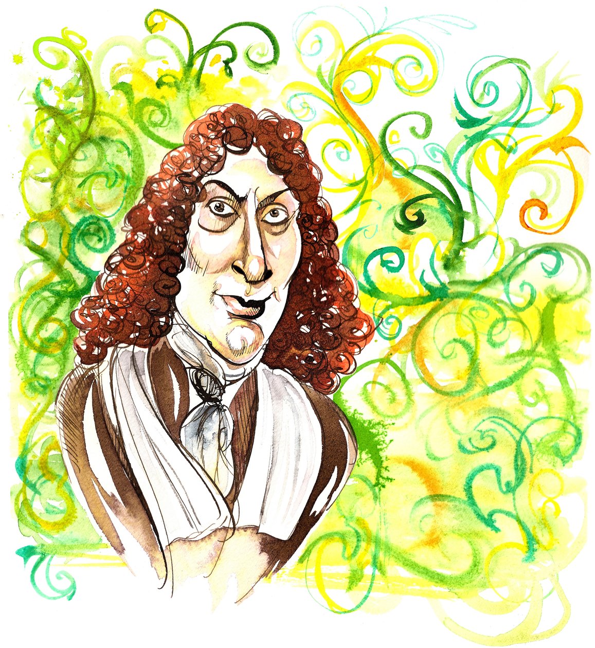 Arcangelo Corelli - karikatyrer av Neale Osborne