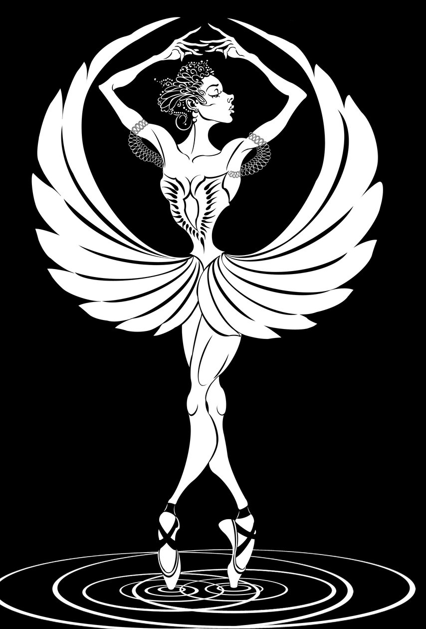Darcey Bussell, engelsk ballerina (f av Neale Osborne