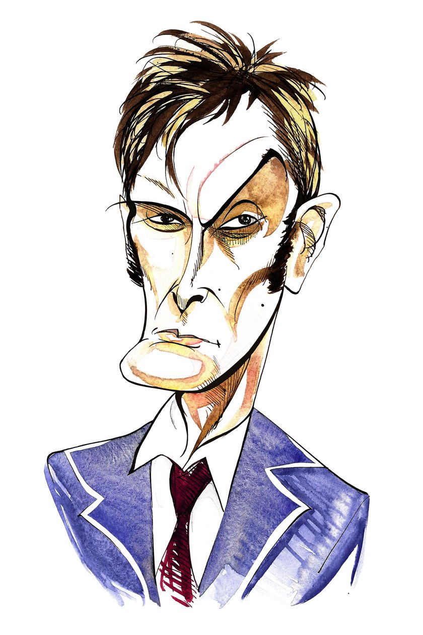 David Tennant som Doctor Who i BBCs tv-serie med samma namn av Neale Osborne